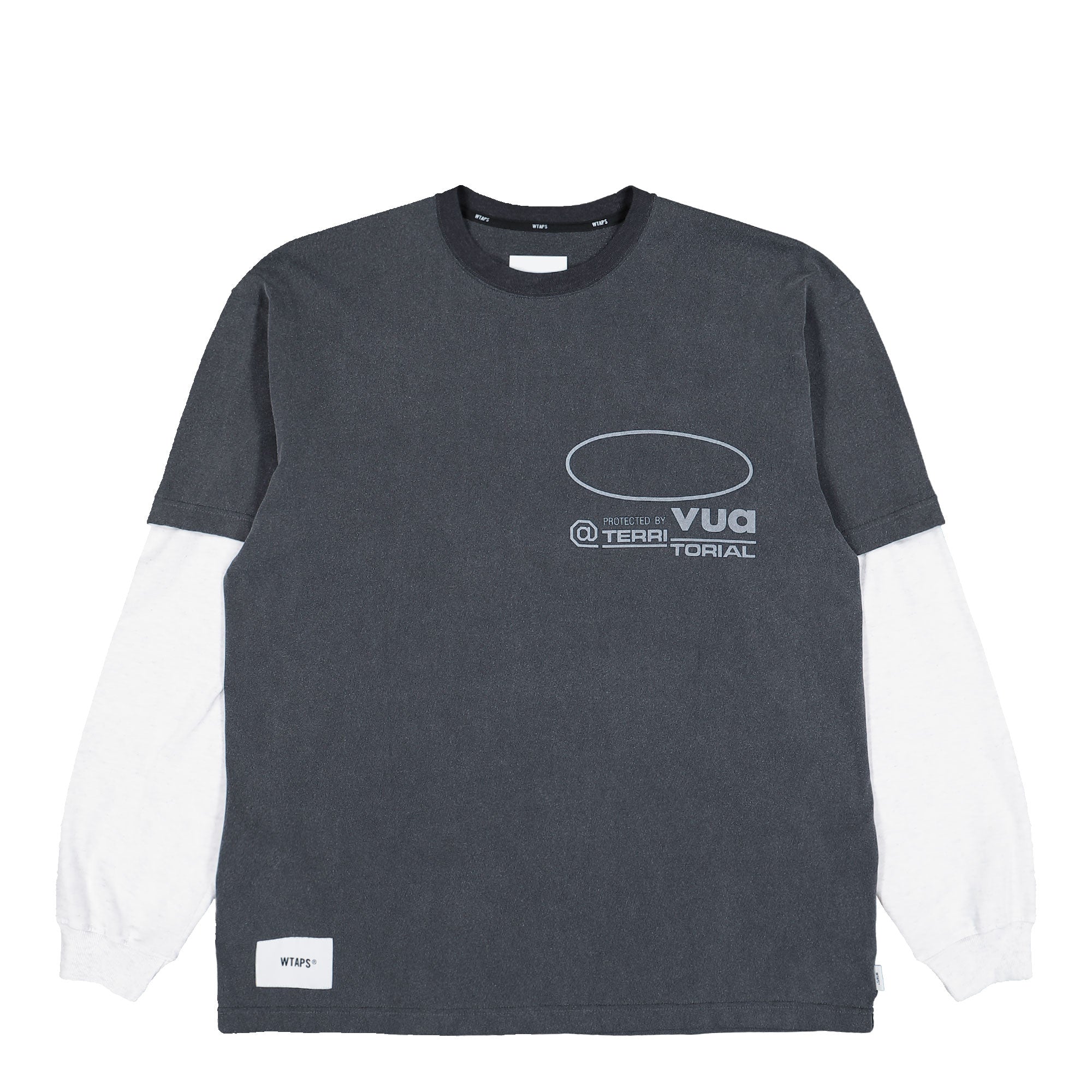 WTAPS SLDR / LS / Cotton Gray Sweatshirts 261ATDT-CSM12 | Overkill