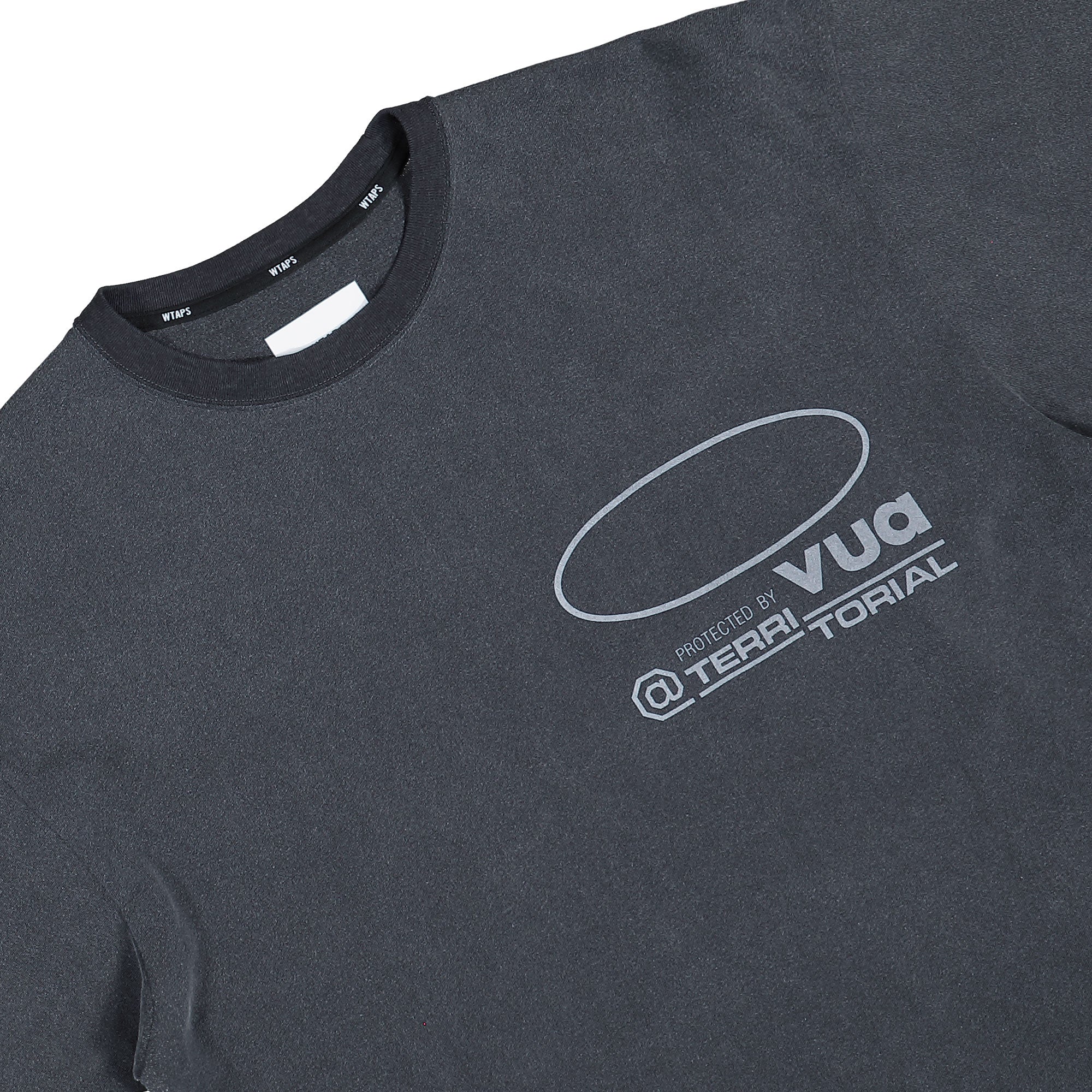 WTAPS SLDR / LS / Cotton Gray Sweatshirts 261ATDT-CSM12 Detailfoto | Overkill