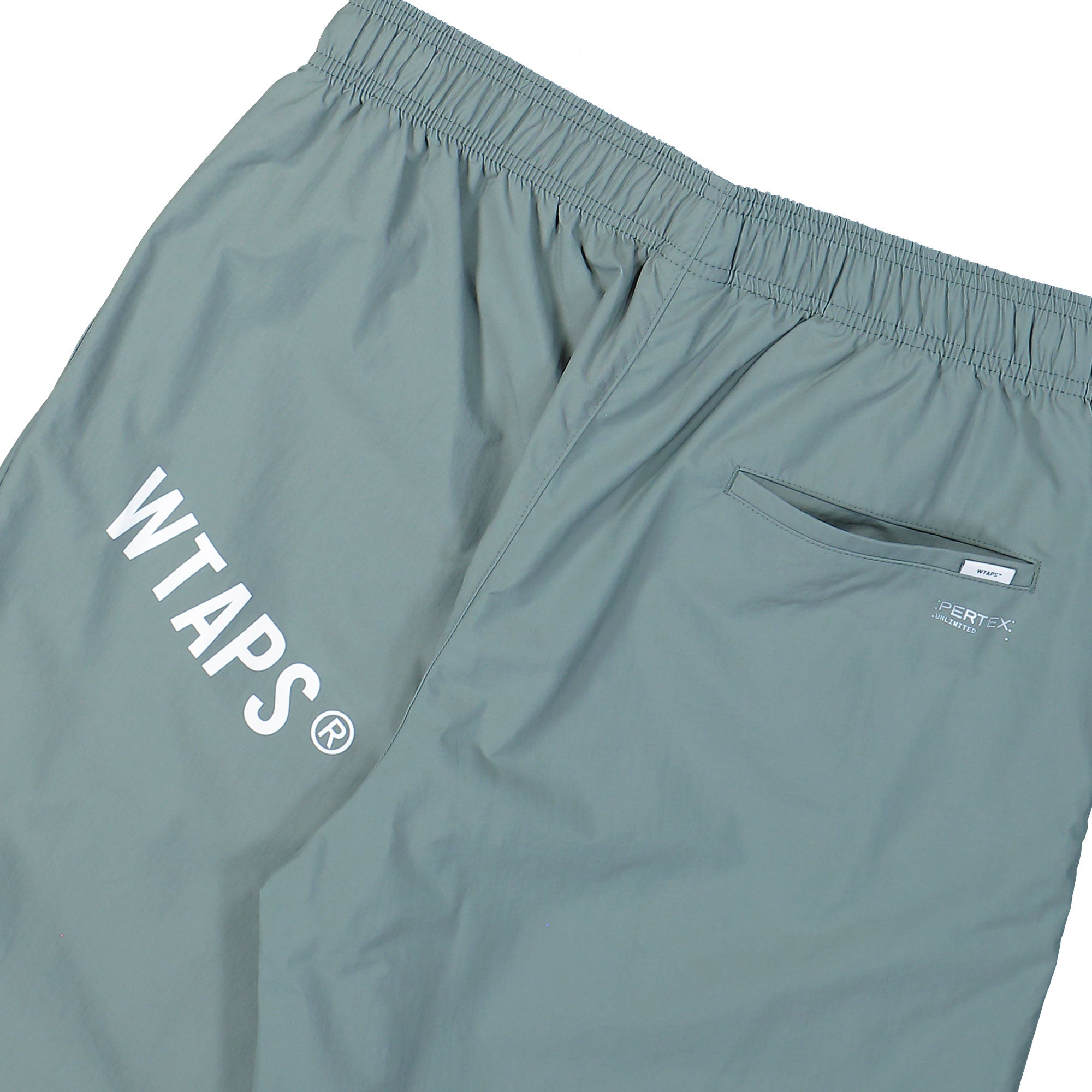 WTAPS SPST2001 / Trousers / Nylon. Tussah. Pertex® Gray Casual Pant 261CWDT-PTM01 Detail View 2 | Overkill
