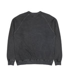 Neighborhood Pigment Dyed Sweat Shirt LS Black Sweatshirt 261FPNH-CSM01 / Black Close-up | Overkill

