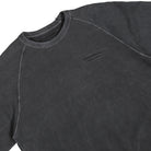 Neighborhood Pigment Dyed Sweat Shirt LS Black Sweatshirt 261FPNH-CSM01 / Black Detailfoto | Overkill
