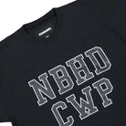 Neighborhood Football Shirt LS Black T-Shirts 261FPNH-CSM11 / Black Detailfoto | Overkill
