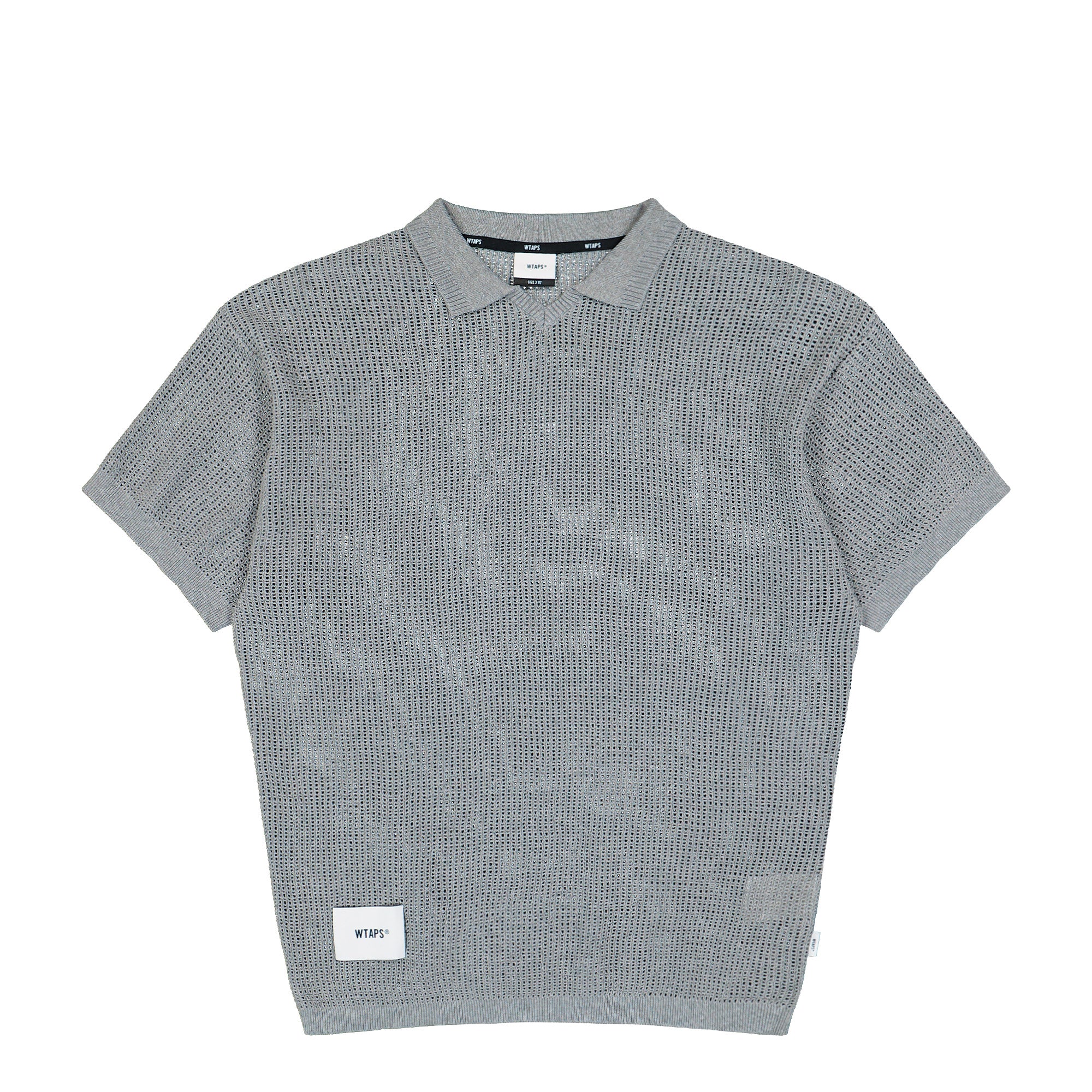 WTAPS DUP / Sweater / Cotton Ash Gray Shirts 261FZDT-KNM01 | Overkill