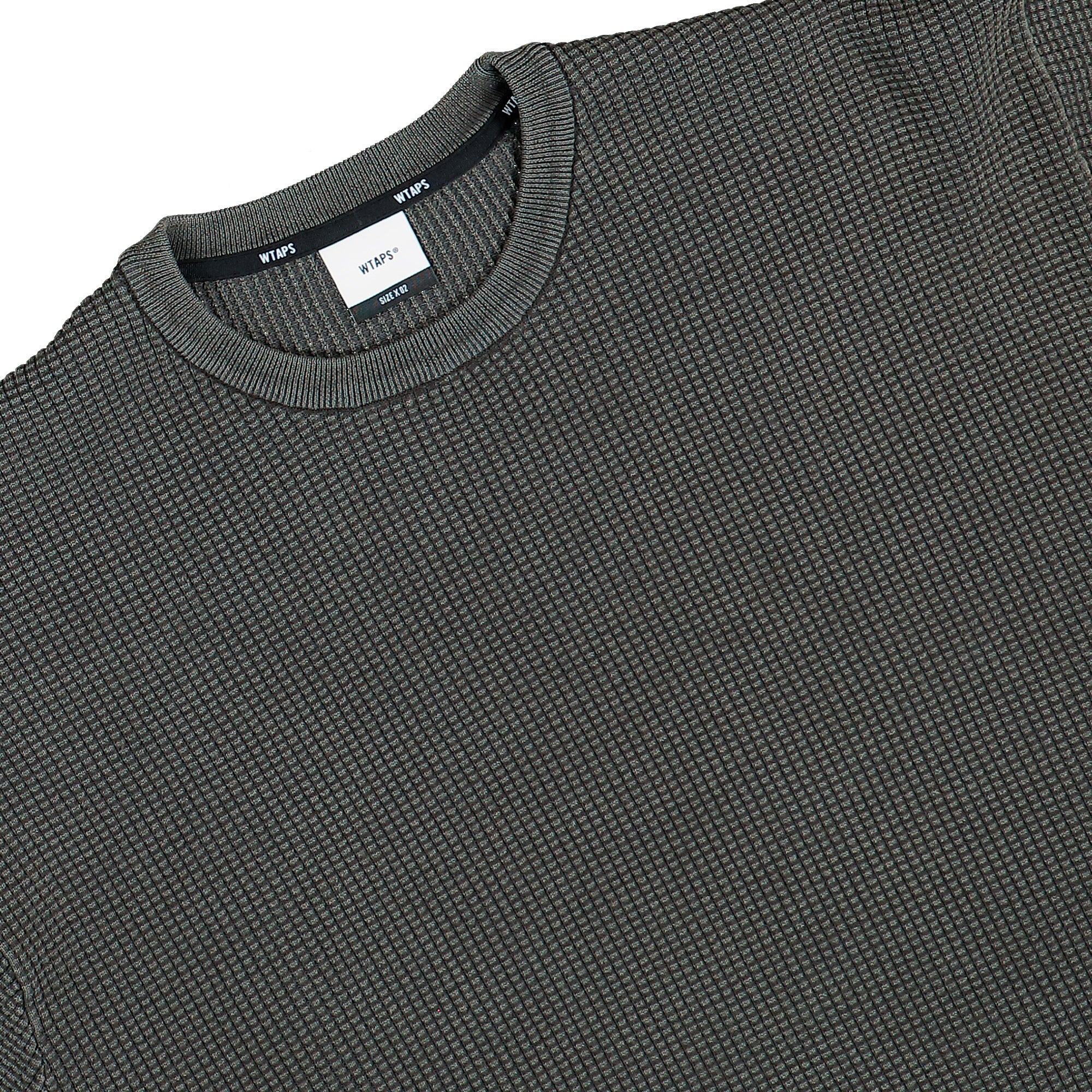 WTAPS Ghill / Sweater / Ctpl Black Sweatshirts 261FZDT-KNM02 Detailfoto | Overkill