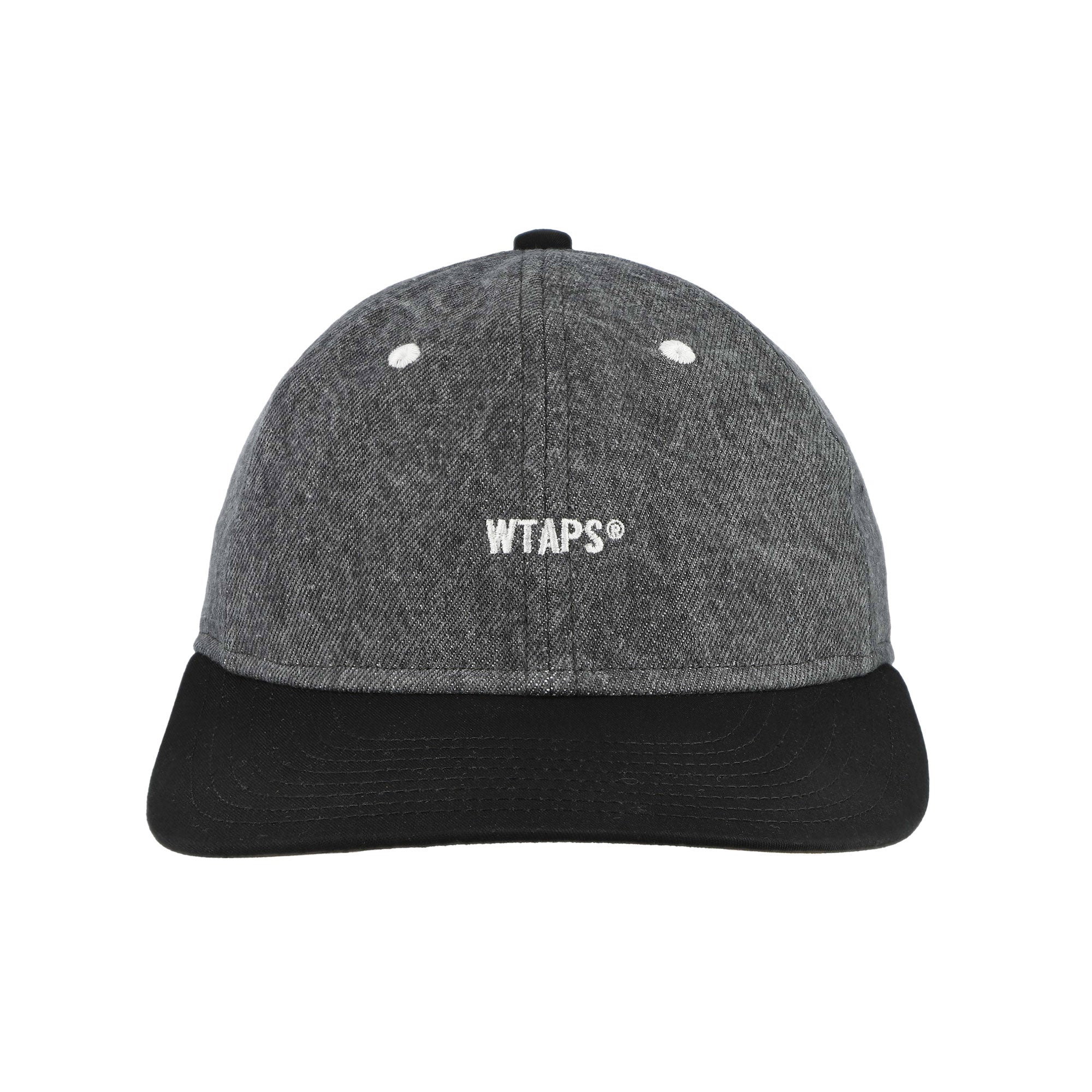 WTAPS T-6M 07 / Cap / Cotton. Denim Black Caps 261HCDT-HT11 Detail View 1 | Overkill