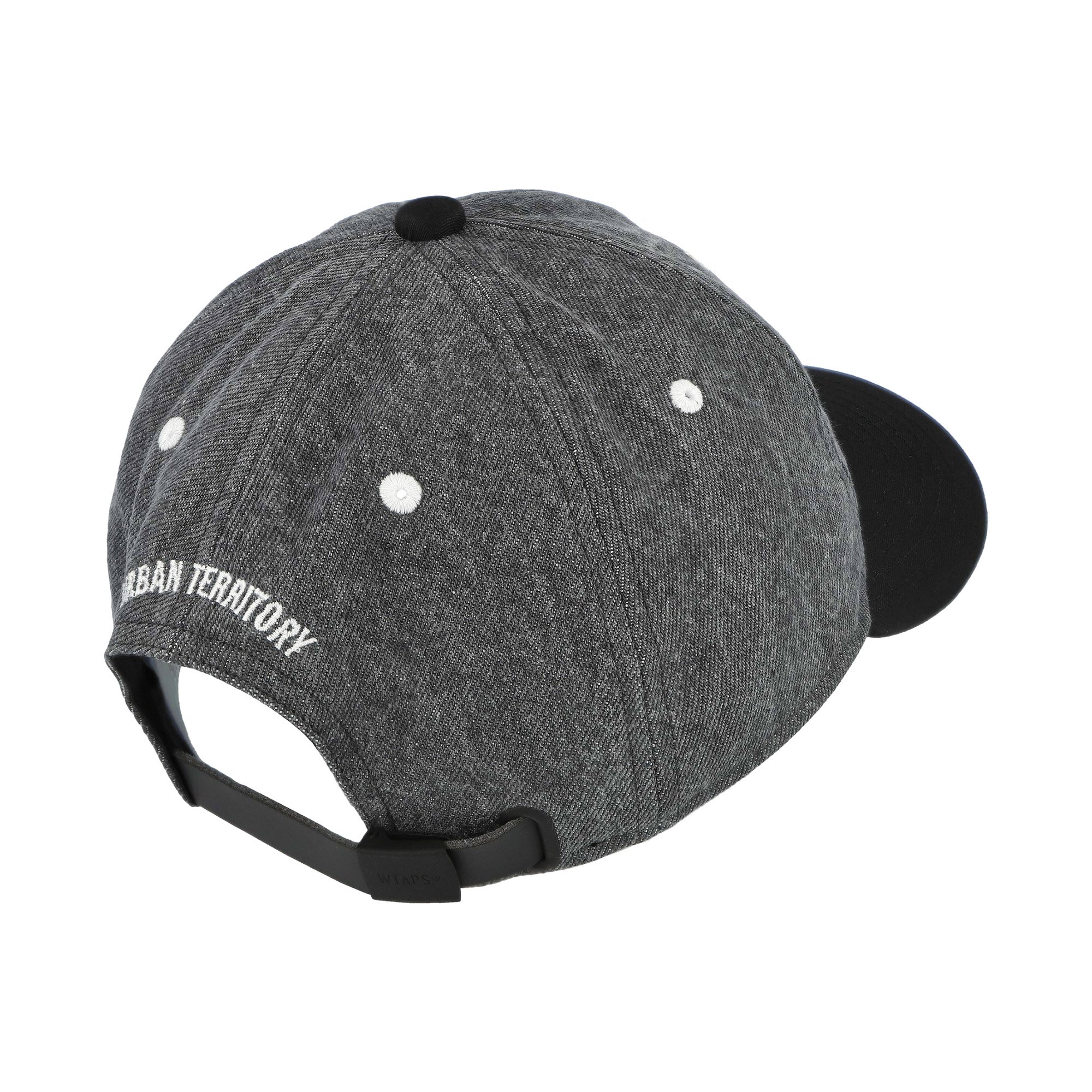 WTAPS T-6M 07 / Cap / Cotton. Denim Black Caps 261HCDT-HT11 Detail View 2 | Overkill
