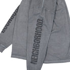 Neighbothood NH . Tee LS-3 Gray Longsleeves 261PCNH-LT03 Detail View 1 | Overkill
