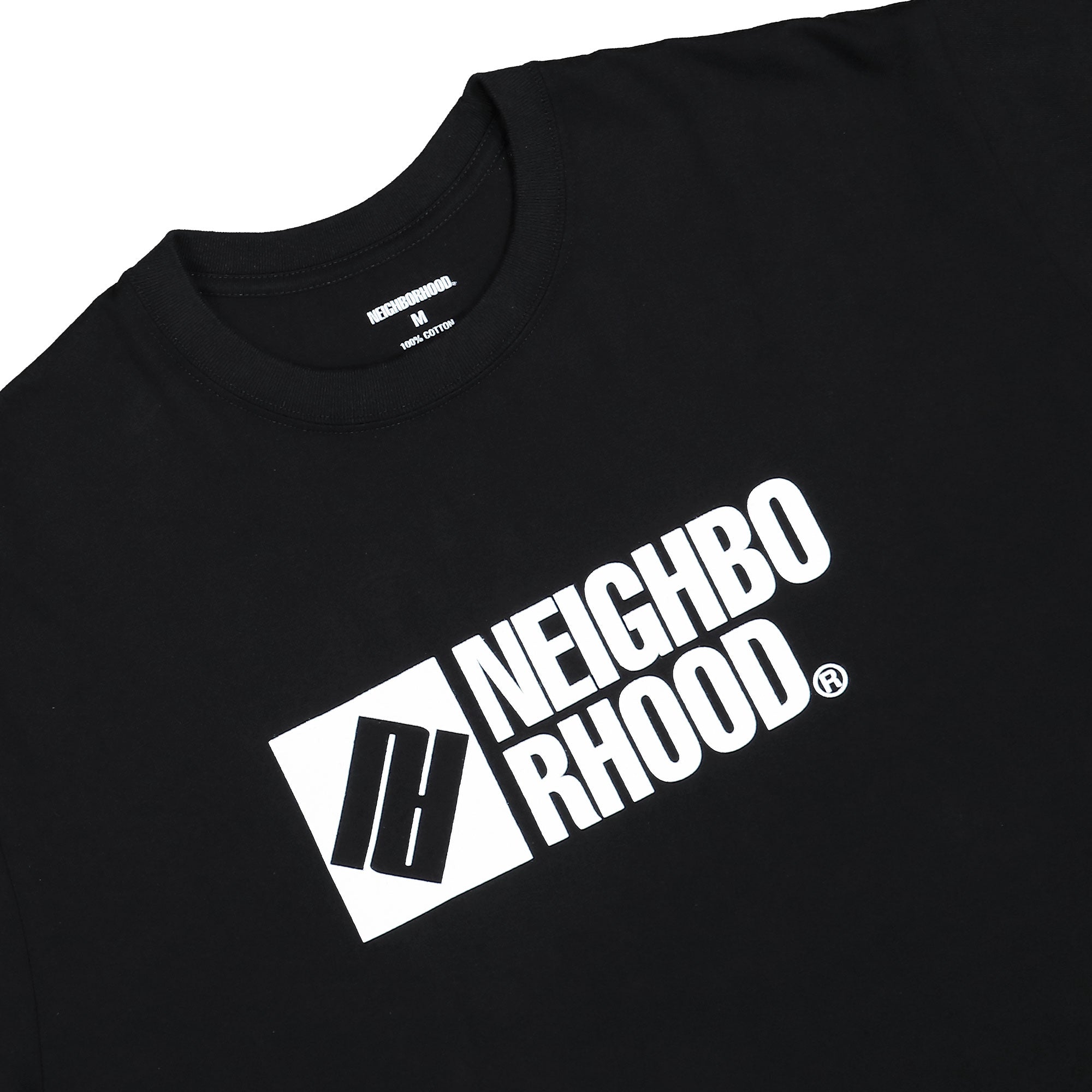 Neighborhood NH . Tee SS-3 Black T-Shirts 261PCNH-ST03 Detailfoto | Overkill