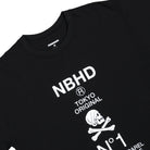 Neighborhood NH . Tee SS-3 Black T-Shirt 261PCNH-ST03 Detailfoto | Overkill
