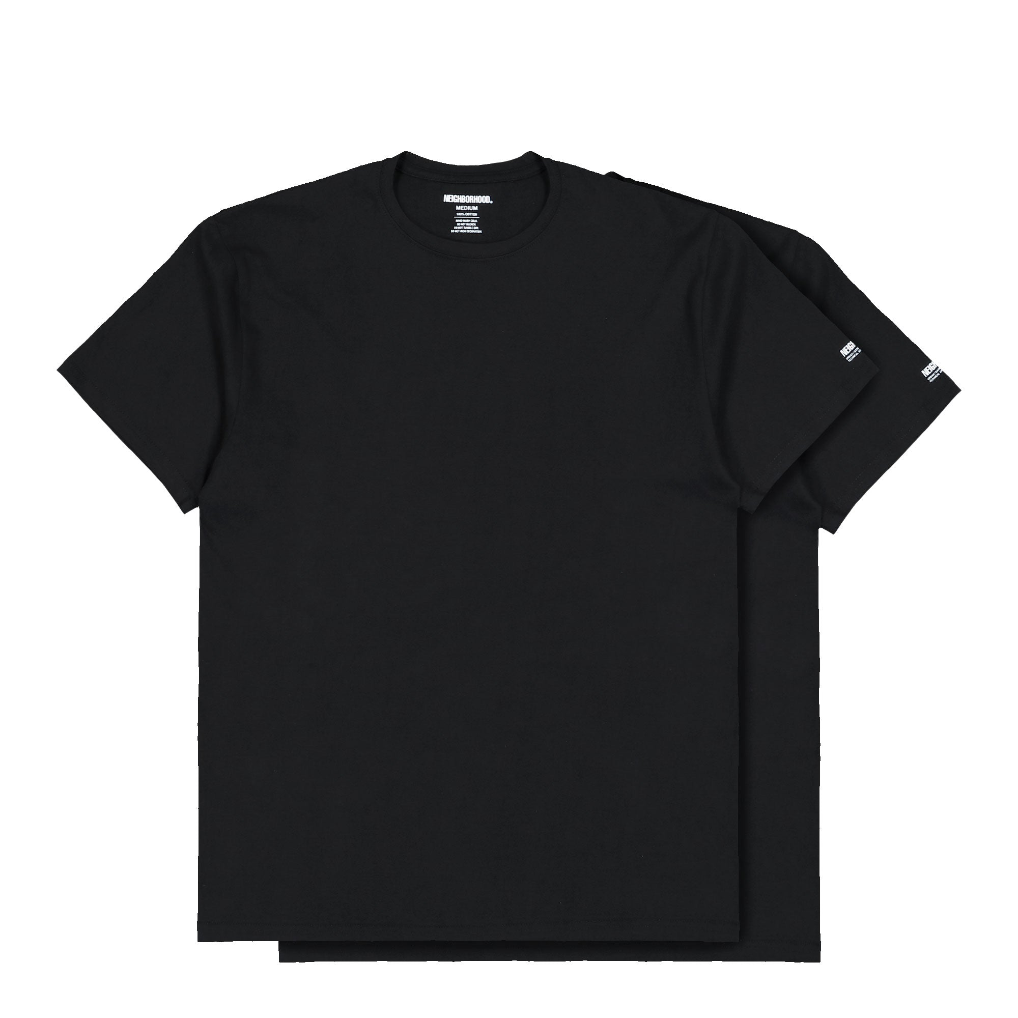 Neighborhood Classic 2Pack Tee SS Black T-Shirt 261QTNH-UWM01 | Overkill
