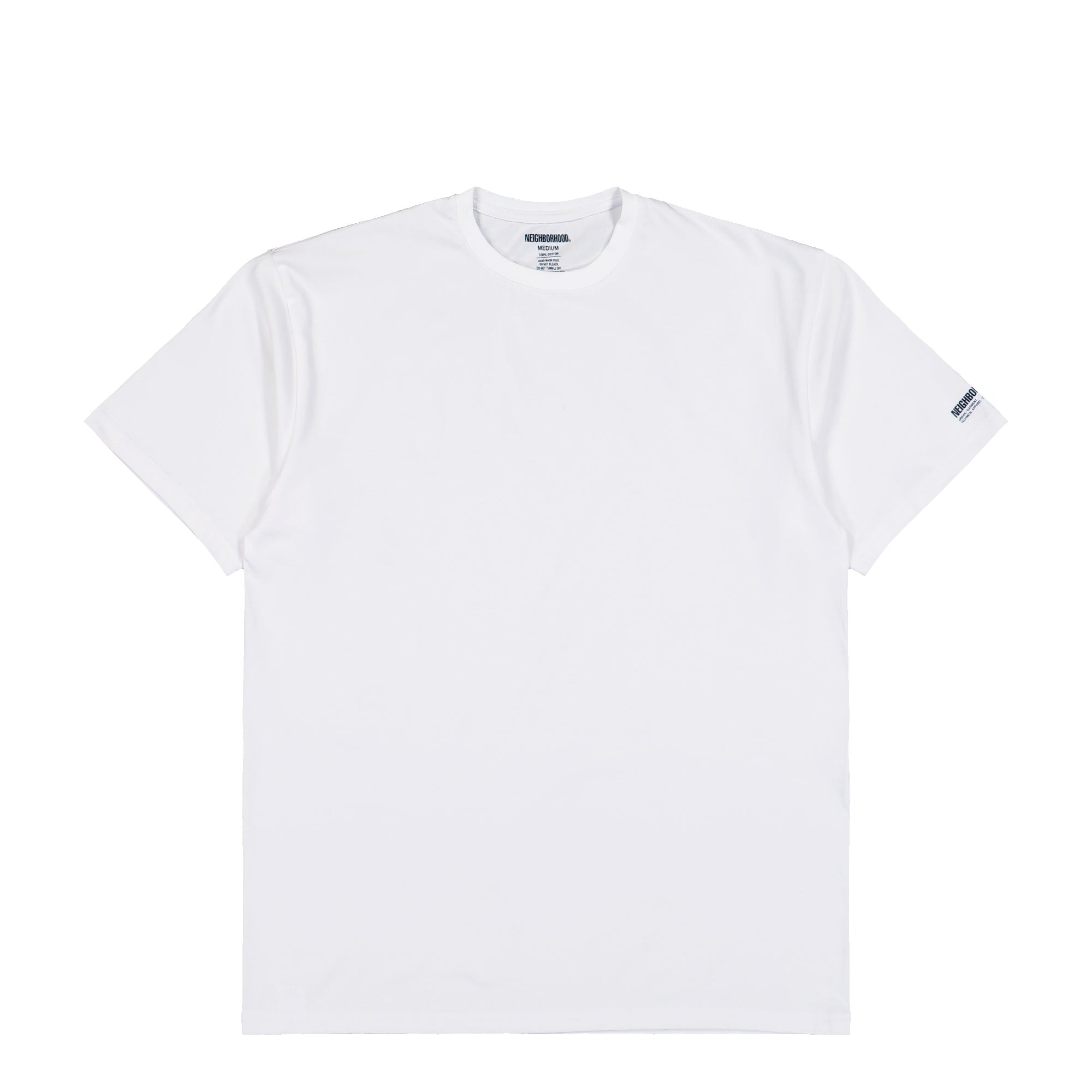 Neighborhood Classic 2Pack Tee SS White T-Shirts 261QTNH-UWM01 | Overkill