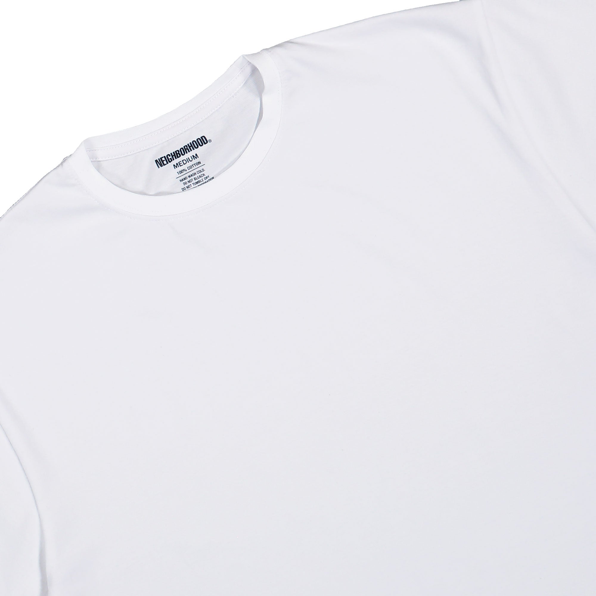 Neighborhood Classic 2Pack Tee SS White T-Shirts 261QTNH-UWM01 Detailfoto | Overkill