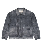 Neighborhood Savage LW Denim Zip Jacket Black Jackets 261SPNH-JKM06 | Overkill

