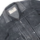 Neighborhood Savage LW Denim Zip Jacket Black Jackets 261SPNH-JKM06 Detailfoto | Overkill
