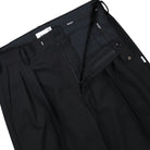 WTAPS TRDT1801 / Trousers / Wopl. Serge Black Casual Pants 261TQDT-PTM03 Detail View 1 | Overkill
