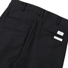WTAPS TRDT1801 / Trousers / Wopl. Serge Black Casual Pants 261TQDT-PTM03 Detail View 2 | Overkill
