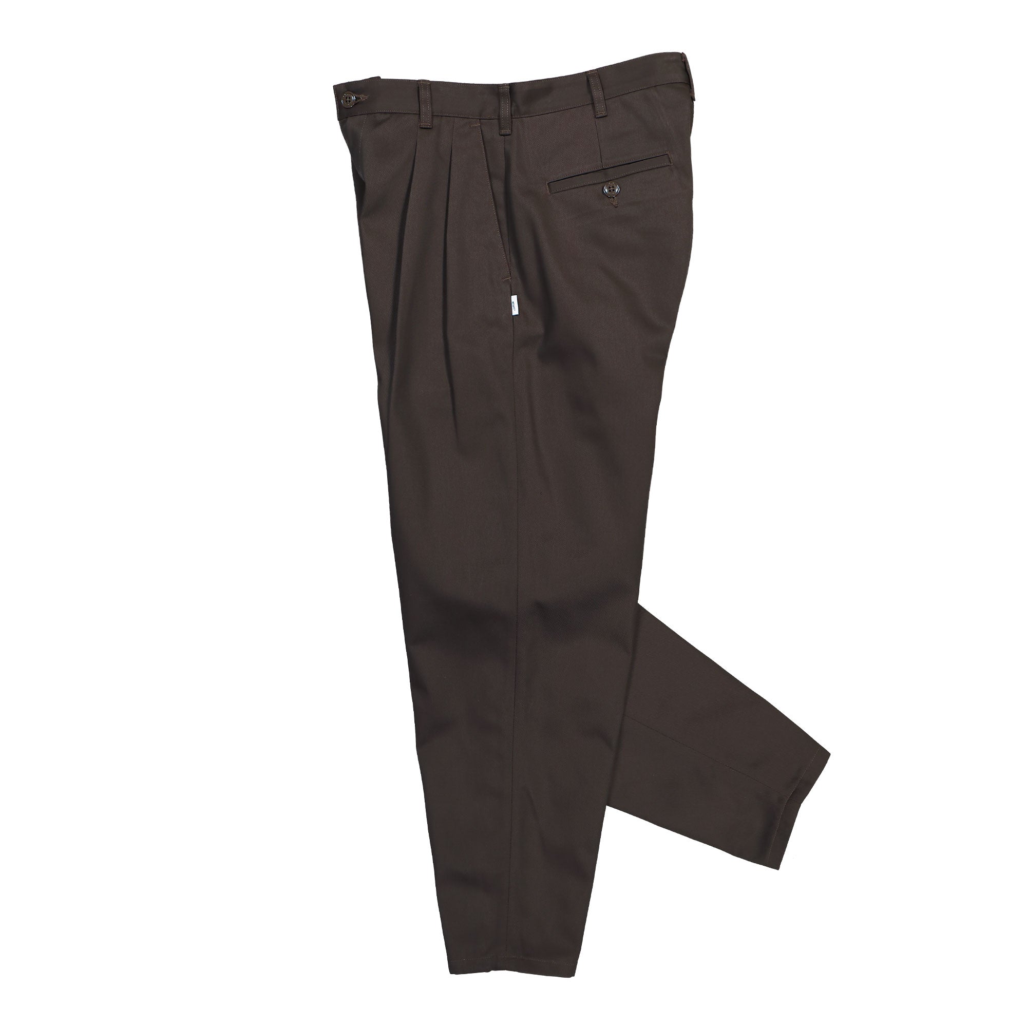 WTAPS TRDT1802 / Trousers / Ctpl. Twill Brown Casual Pants 261TQDT-PTM04 Detailfoto | Overkill
