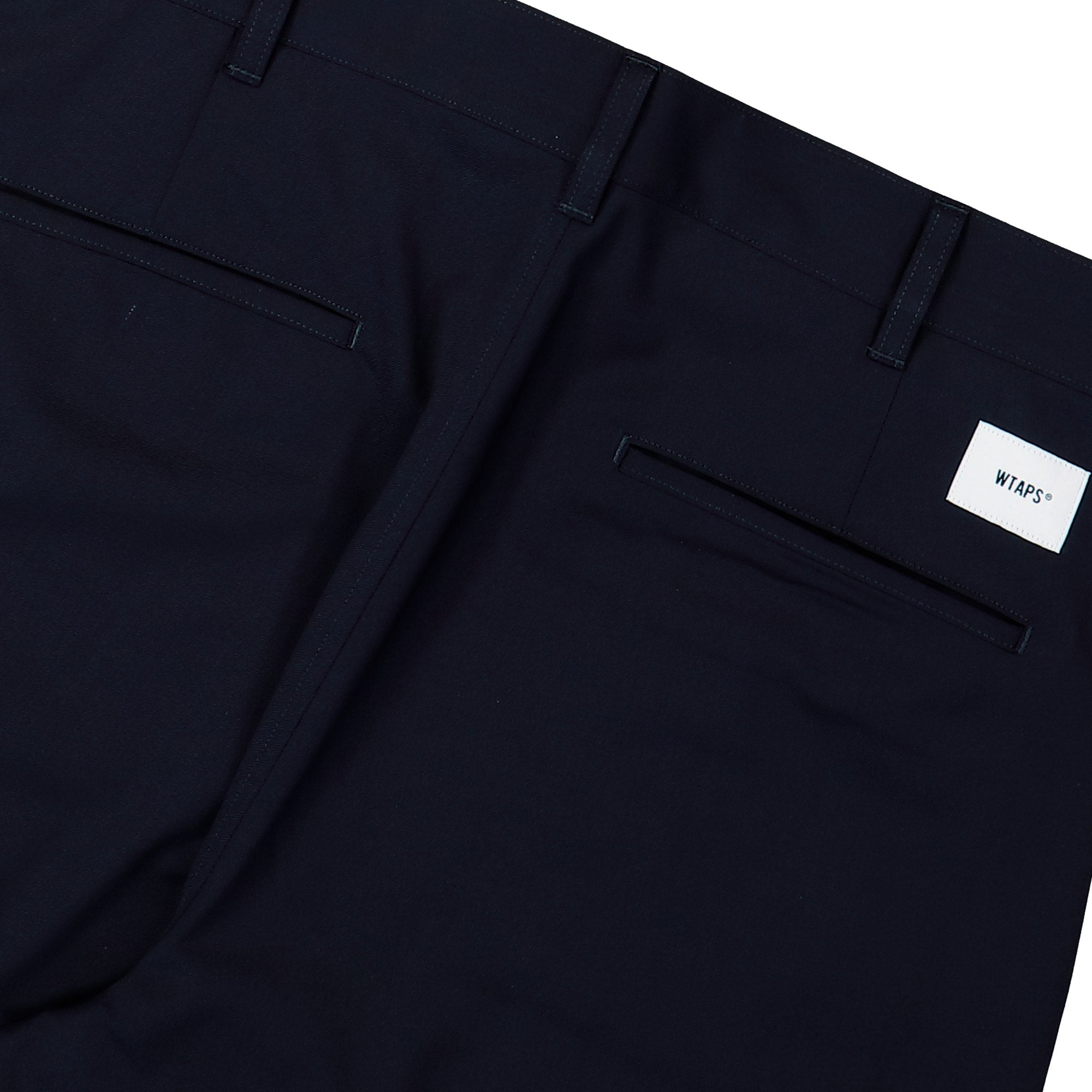 WTAPS TRDT2501 / Trousers / Wopl. Twill Navy Casual Pants 261TQDT-PTM05 Detail View 2 | Overkill