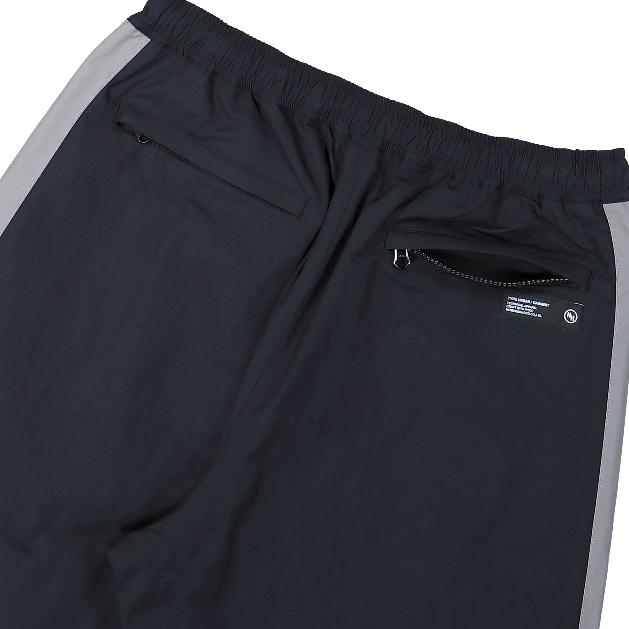 Neighborhood Track Pants Black / Gray Sweat & Track Pant 261TSNH-PTM03 / Black / Gray Detail View 2 | Overkill
