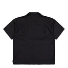 Neighborhood Solid Color Hawaiian Shirt SS Black Shirts 261TSNH-SHM07 Close-up | Overkill