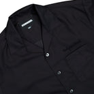Neighborhood Solid Color Hawaiian Shirt SS Black Shirts 261TSNH-SHM07 Detailfoto | Overkill