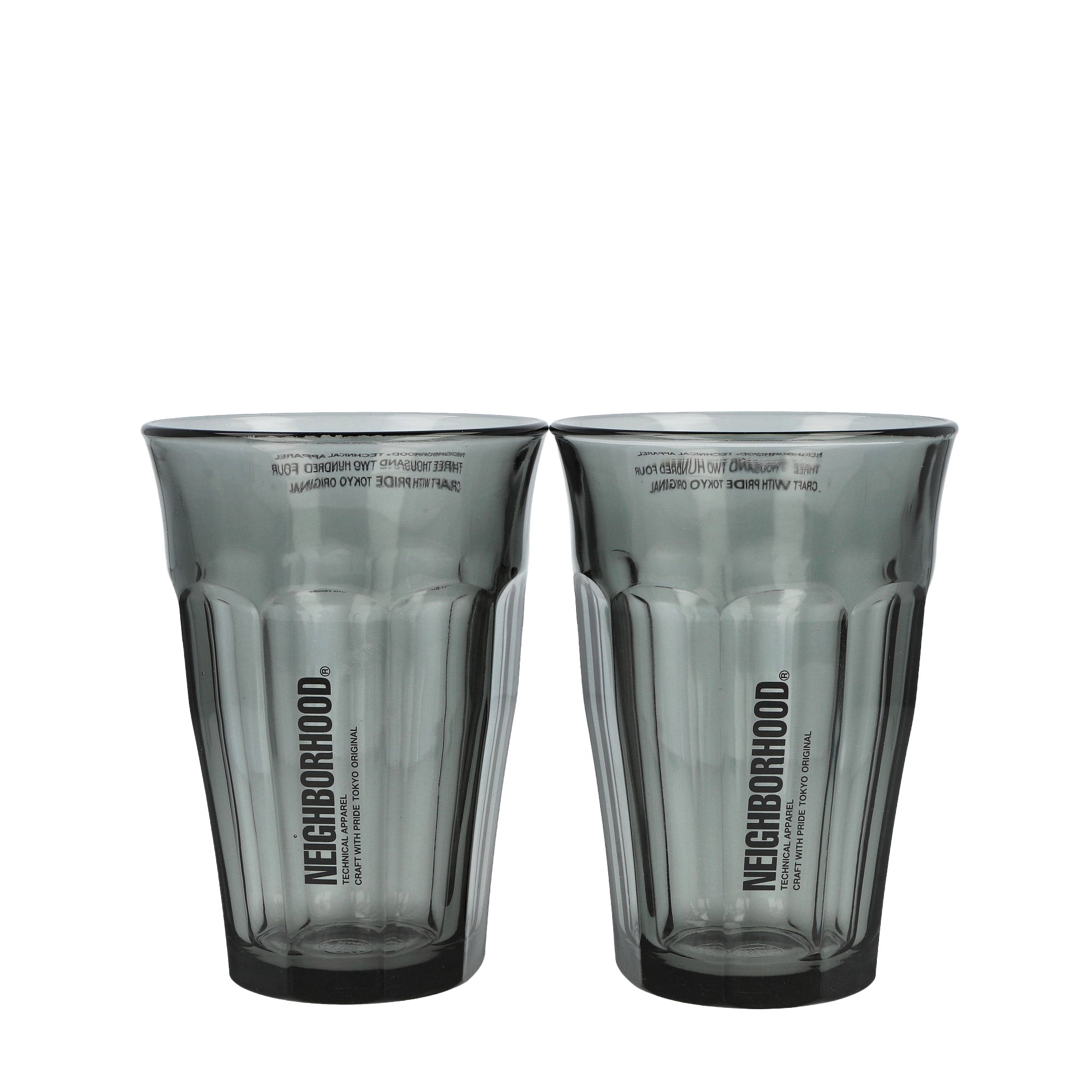 Duralex x Neighborhood Logo Glass-L Set Gray Various 261WFNH-AC06 | Overkill
