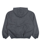 WTAPS D00M / Jacket / Cotton. Denim Black Bomber & Varsiy Jacket 261WVDT-JKM01 / Black Close-up | Overkill

