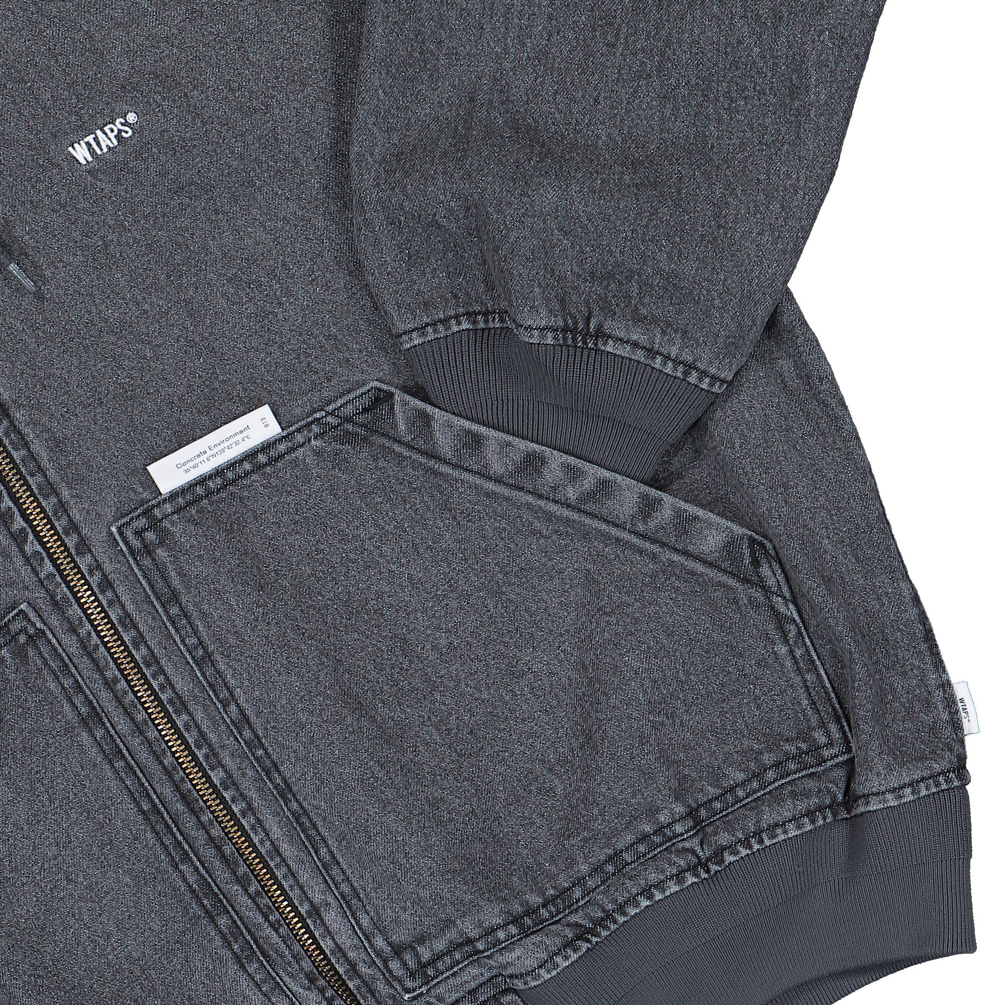 WTAPS D00M / Jacket / Cotton. Denim 261WVDT-JKM01 / Black | OVERKILL