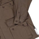 WTAPS JMOD / LS / Nyco. Weather. CORDURA® Brown Shirts 261WVDT-SHM02 / Brown Detail View 1 | Overkill
