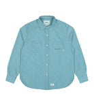 WTAPS CB / LS / Cotton. Chambray Indigo Shirt 261WVDT-SHM03 | Overkill
