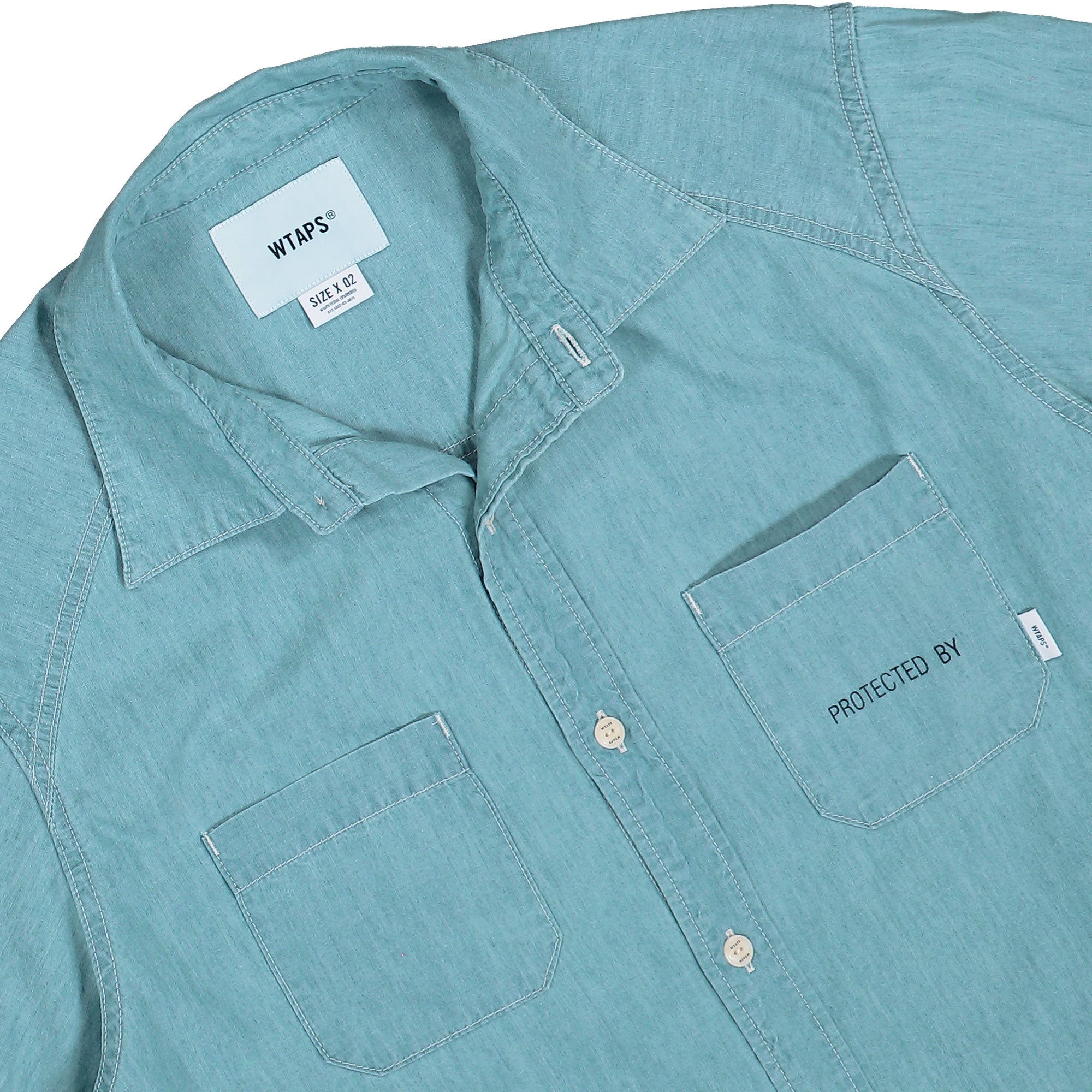 WTAPS CB / LS / Cotton. Chambray 261WVDT-SHM03 | OVERKILL