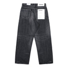 Neighborhood Washed Denim DP Wide Pants Black Jeans 261XBNH-PTM04/ Black Close-up | Overkill
