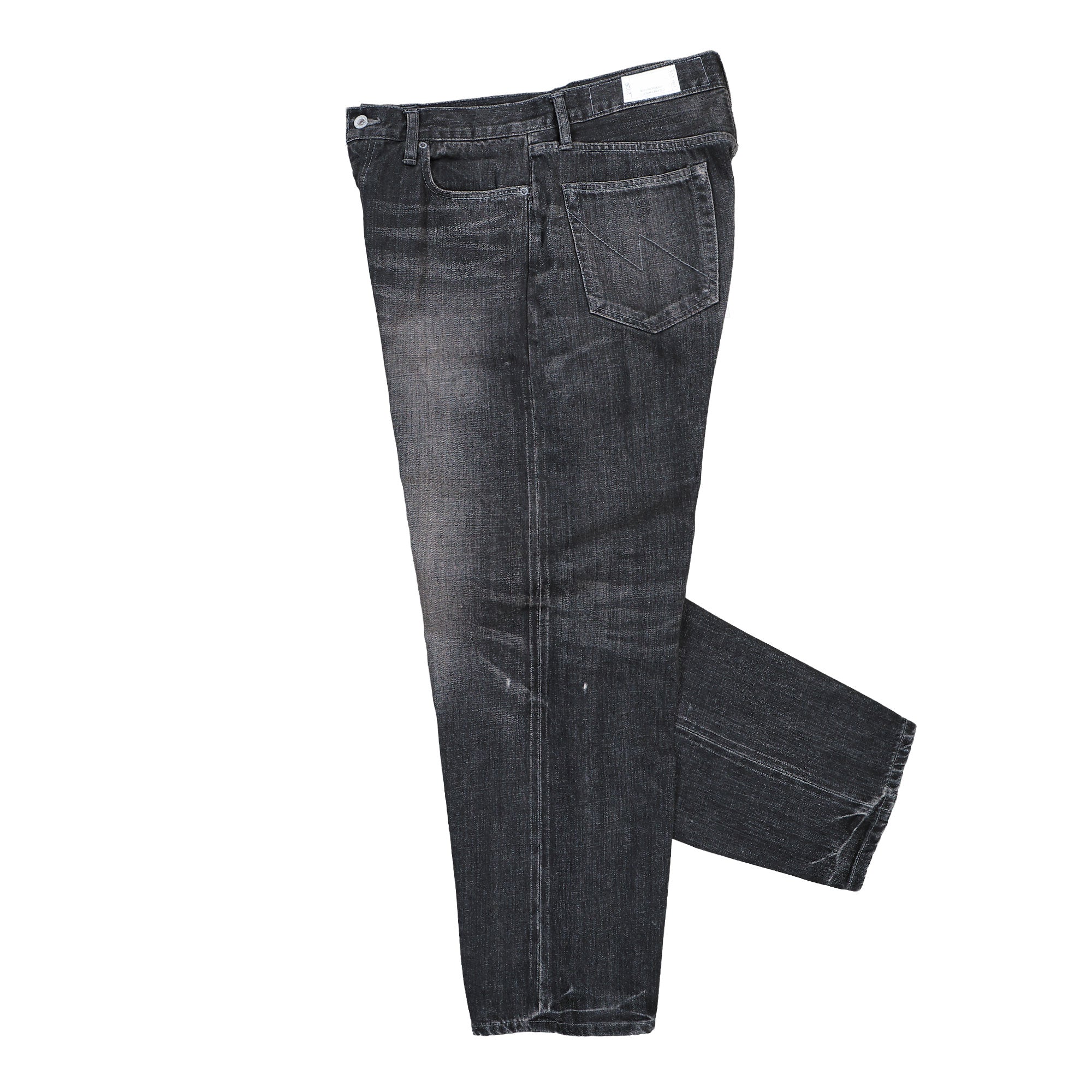Neighborhood Washed Denim DP Wide Pants 261XBNH-PTM04/ Black
