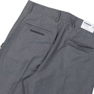 Neighbothood Tuck Pants Gray Casual Pants 261ZANH-PTM07 Detail View 2 | Overkill
