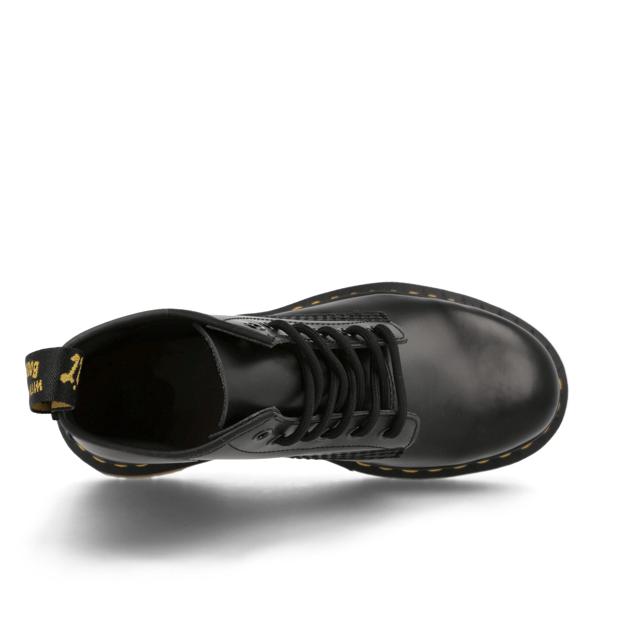 Dr. Martens 101 Y's Black Smooth Black Boots  Detailfoto | Overkill