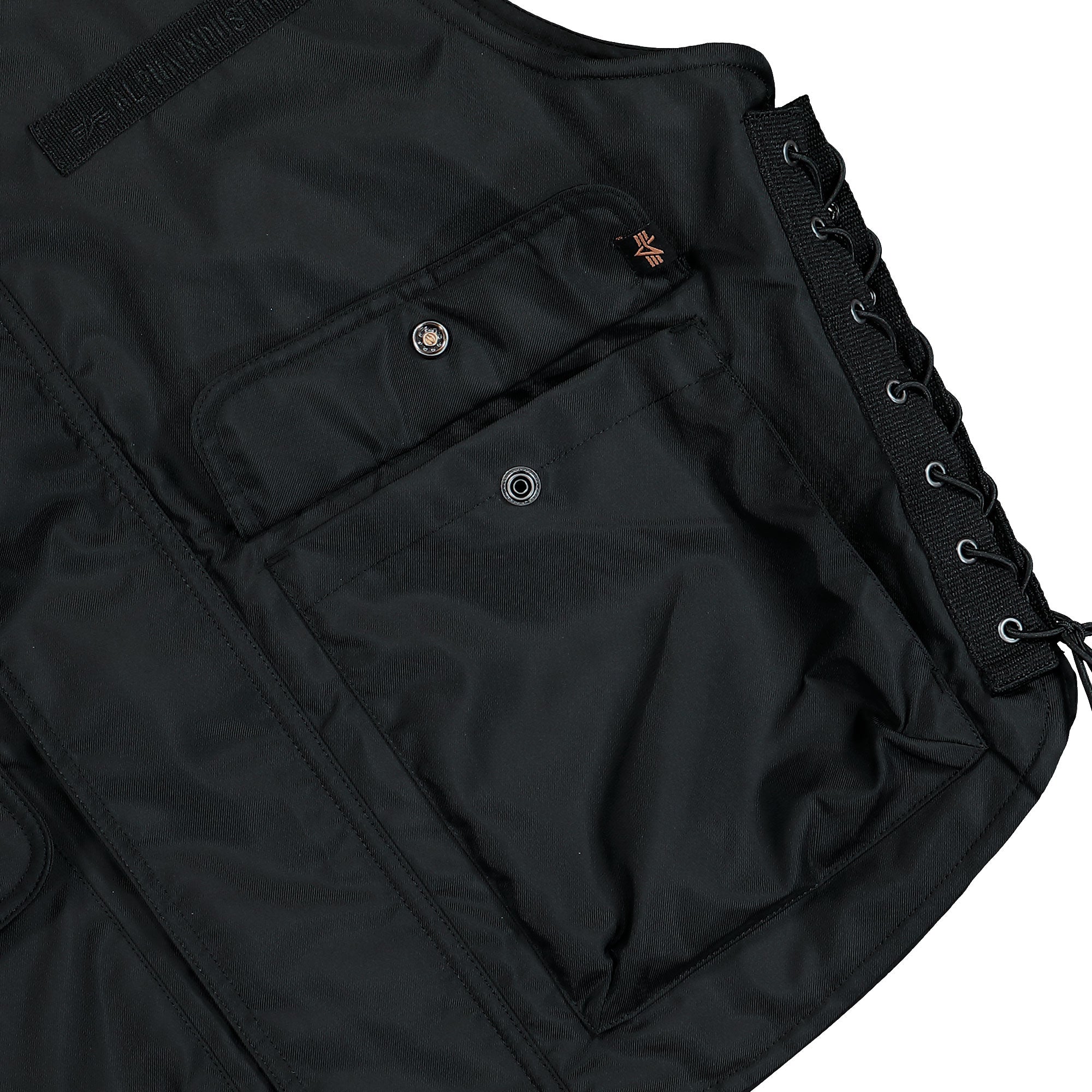 Alpha Industries M-1952A Vest Black Vests 266100-03 Detail View 1 | Overkill
