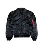 Alpha Industries CWU-45/P Leather Jacket Black Jackets 266106-03 | Overkill
