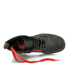 Dr. Martens 1460 Black / Blaze Orange Dockyard / Ventile Boots  Detailfoto | Overkill