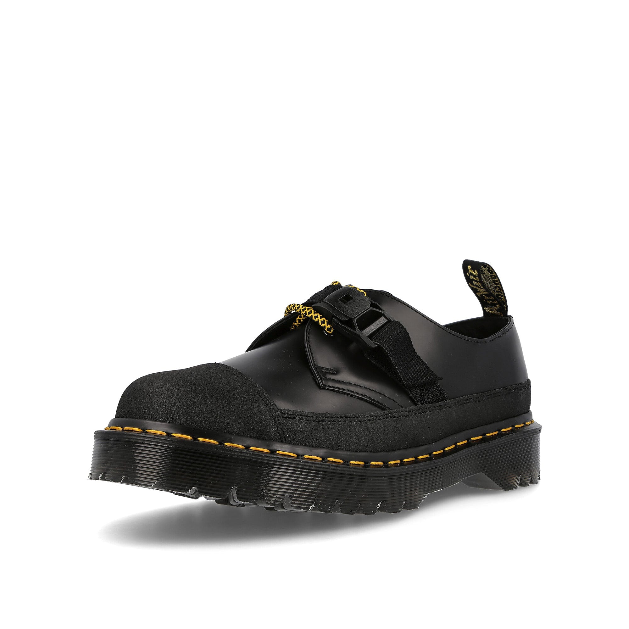 Dr. Martens 1461 tech Black Loafers & Lace ups  Close Up | Overkill