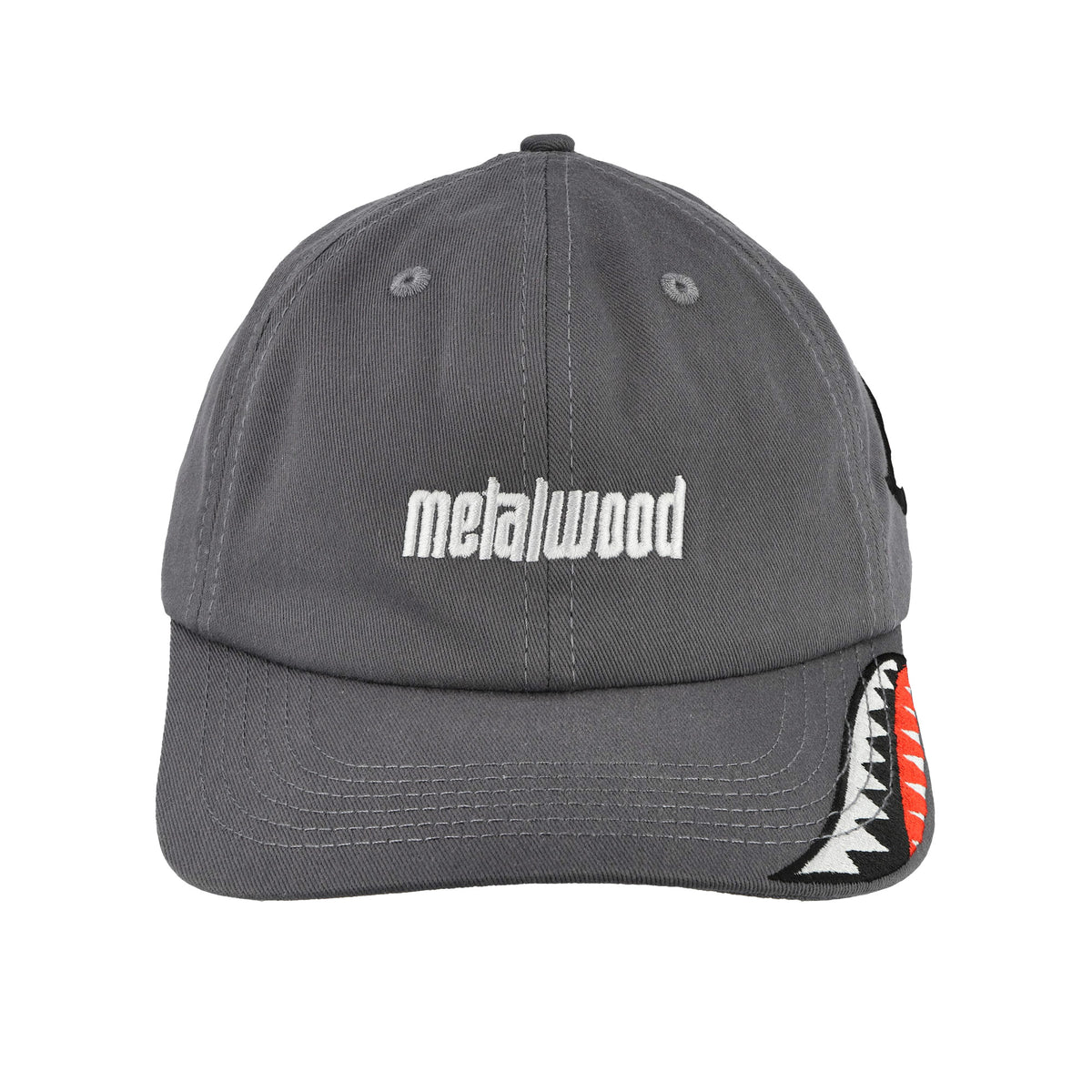 Metalwood Studio Bomber Dad Hat Steel Basecap 26FW-01-02-STL Detail View 1 | Overkill
