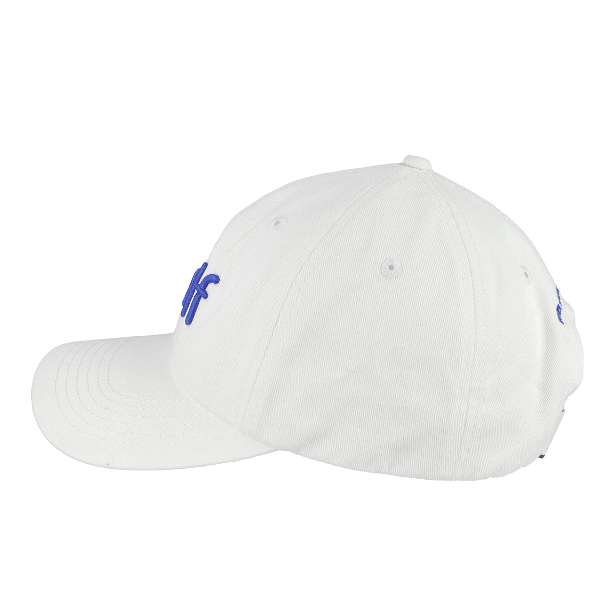 Metalwood Studio Igolf Dad Hat White Basecap 26FW-01-10-WHT Close-up | Overkill
