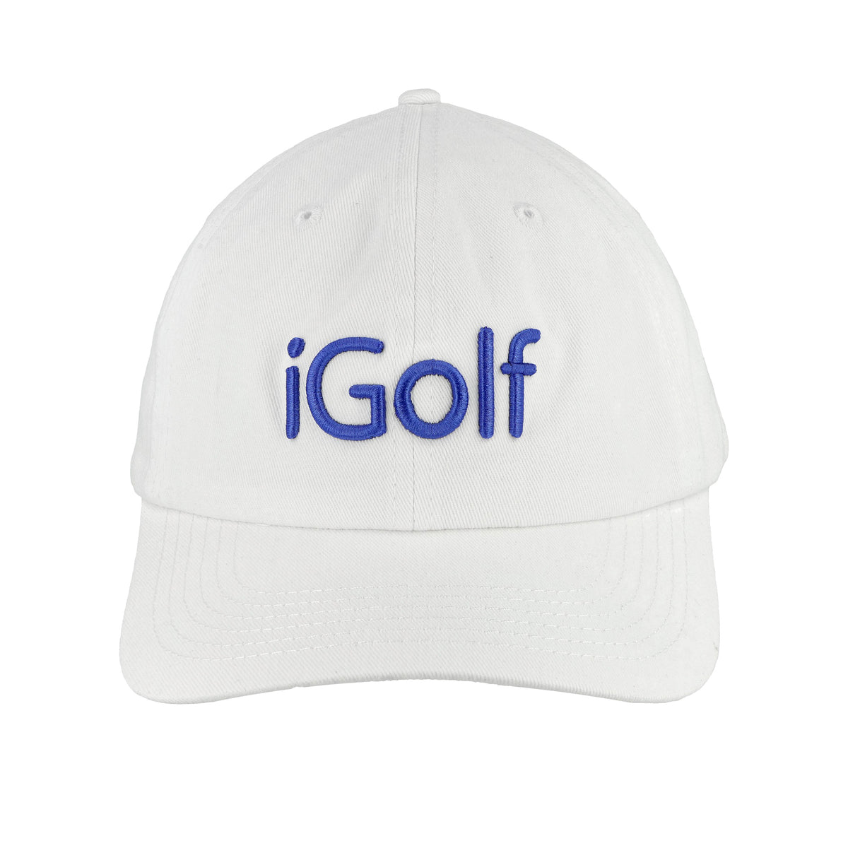 Metalwood Studio Igolf Dad Hat White Basecap 26FW-01-10-WHT Detail View 1 | Overkill
