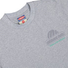 Metalwood Studio King of the Greens T-Shirt Heather Grey T-Shirt 26SS-03-10-HGRY Close-up | Overkill
