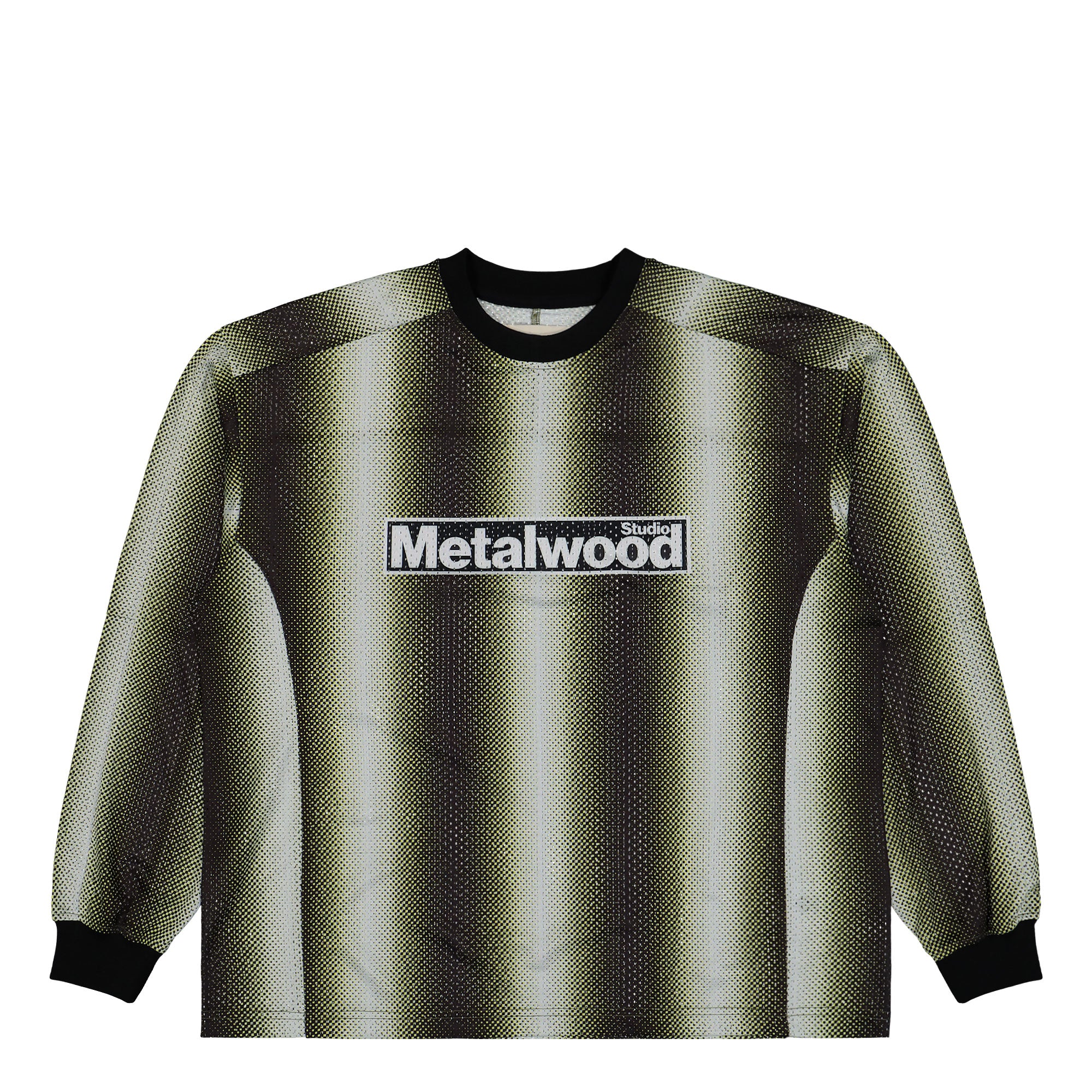Metalwood Studio Digital Hombre Top Green Longsleeve 26SS-04-03-GRN | Overkill

