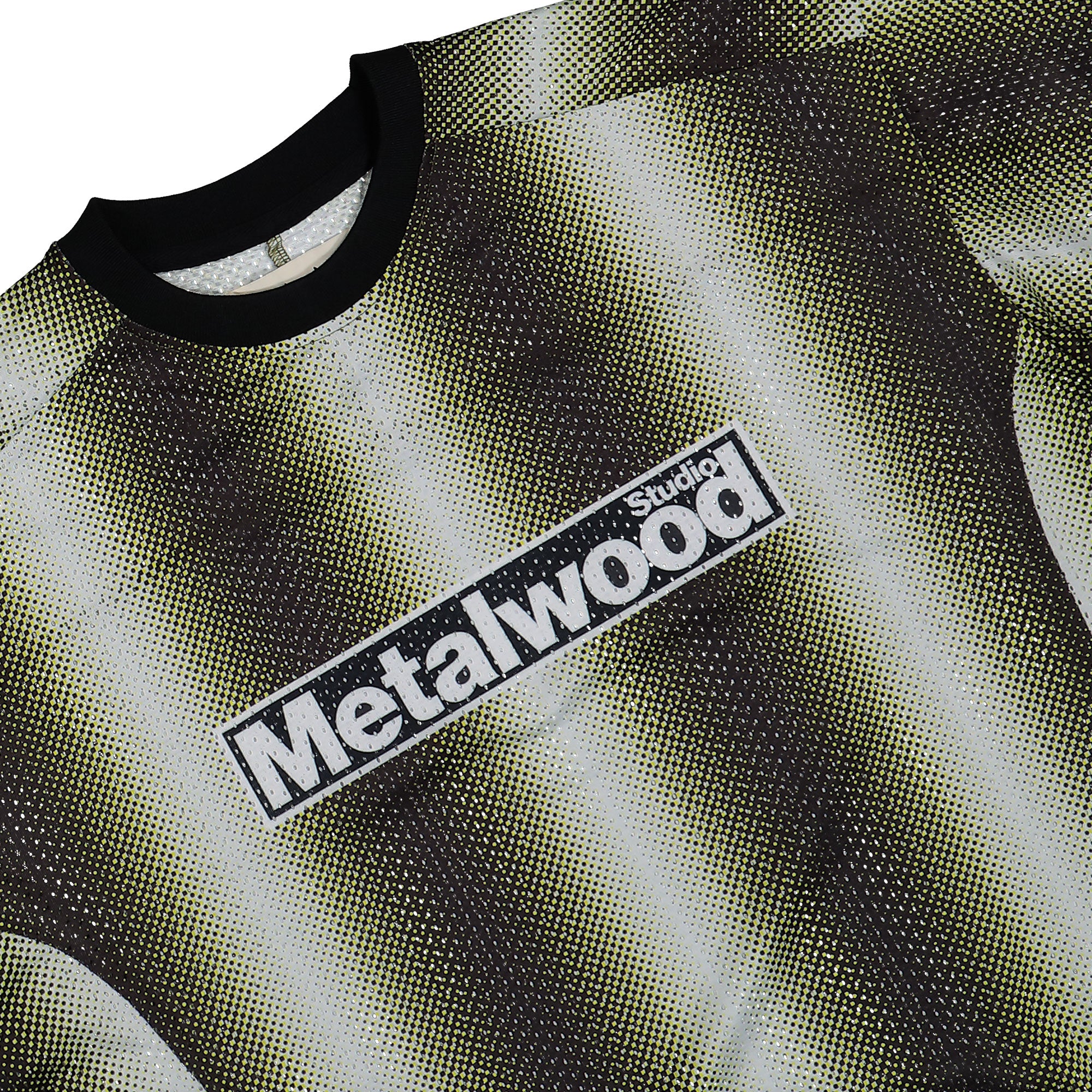 Metalwood Studio Digital Hombre Top Green Longsleeve 26SS-04-03-GRN Detailfoto | Overkill
