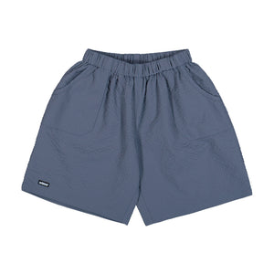 Metalwood Studio Seersucker Spa Short Navy Shorts 26SS-07-01-NVY | Overkill
