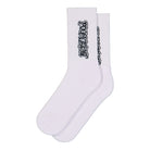 Metalwood Studio Dewey Crew Socks White Socks 26SS-13-03-WHT | Overkill
