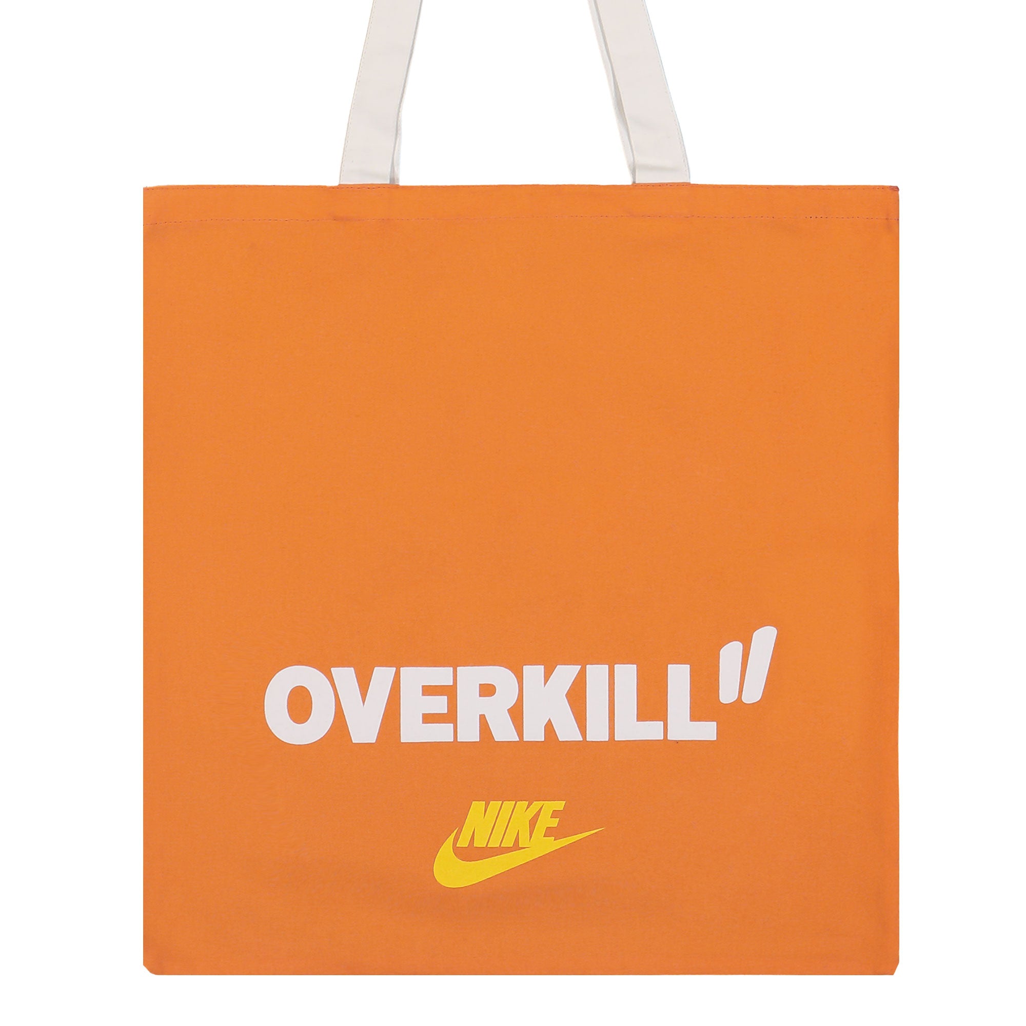 Overkill Albert Tote Bag Blue / Orange Tote Bags & Shoppers  Material | Overkill
