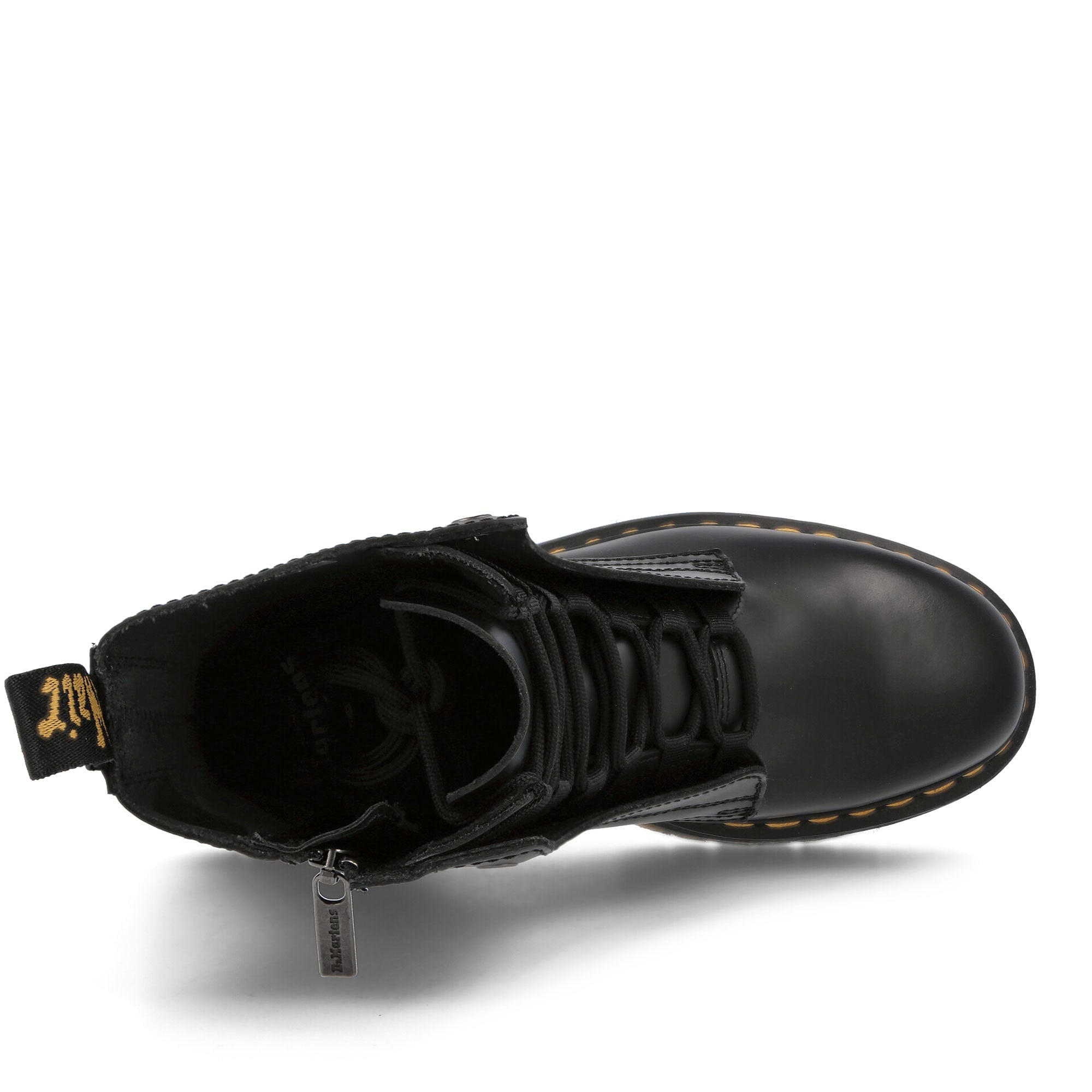Dr. Martens jarrick Black Boots  Detailfoto | Overkill