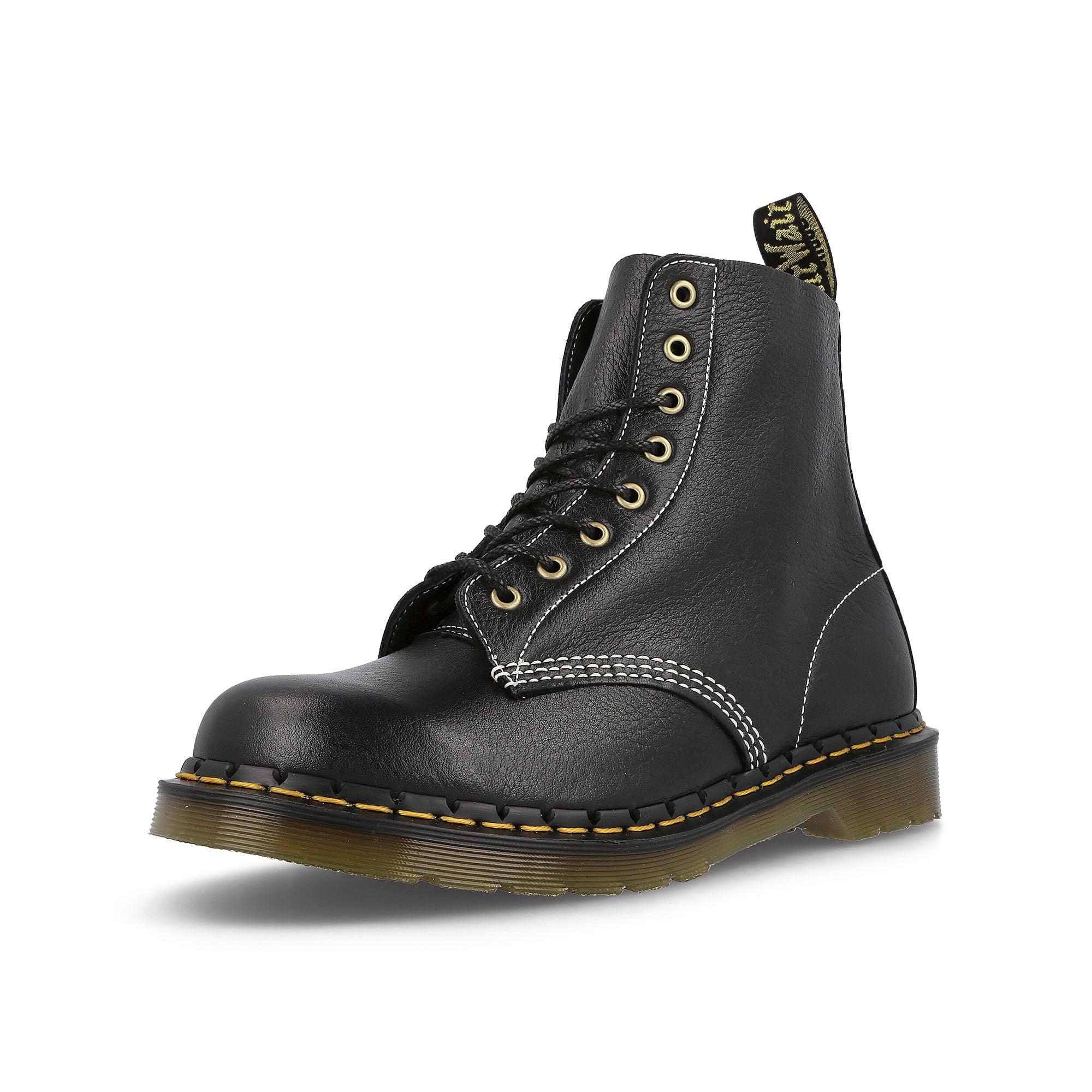 Dr. Martens 1460 kudu classic Black Boots  Close Up | Overkill